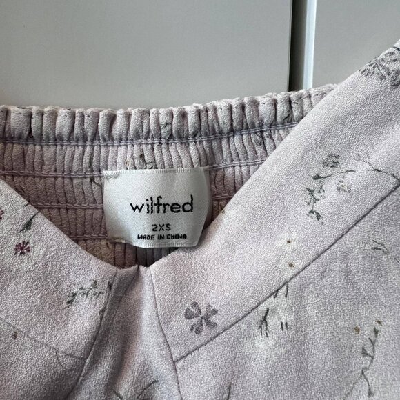 NWOT ARITZIA Wilfred Floral Blouse - Picture 3 of 3